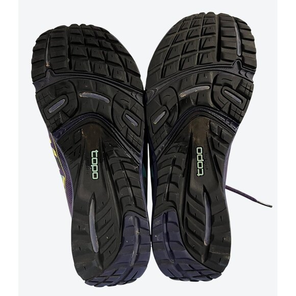 Topo Athletic Women's Sky Indigo W-MT2 Lace Shoes Teal Purple Black USA 9 - Picture 11 of 12